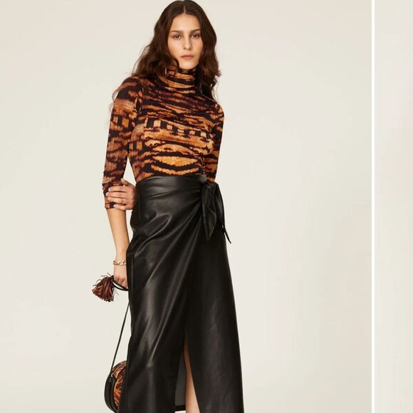 Ulla Johnson Aurelia Turtleneck Top - Picture 1 of 9